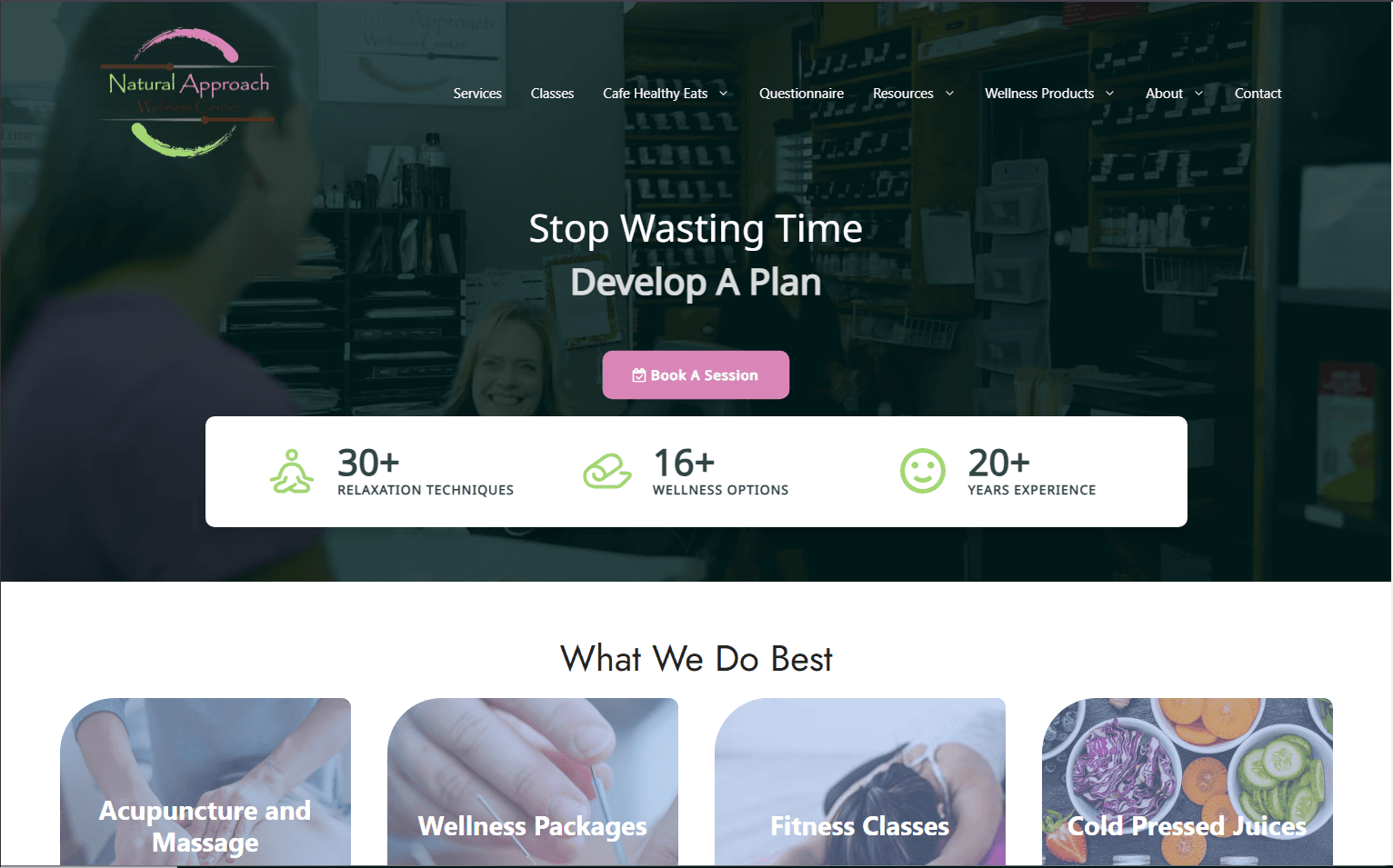 My Natural Approach — Brevard SEM portfolio; web development and digital marketing, Brevard County, Florida