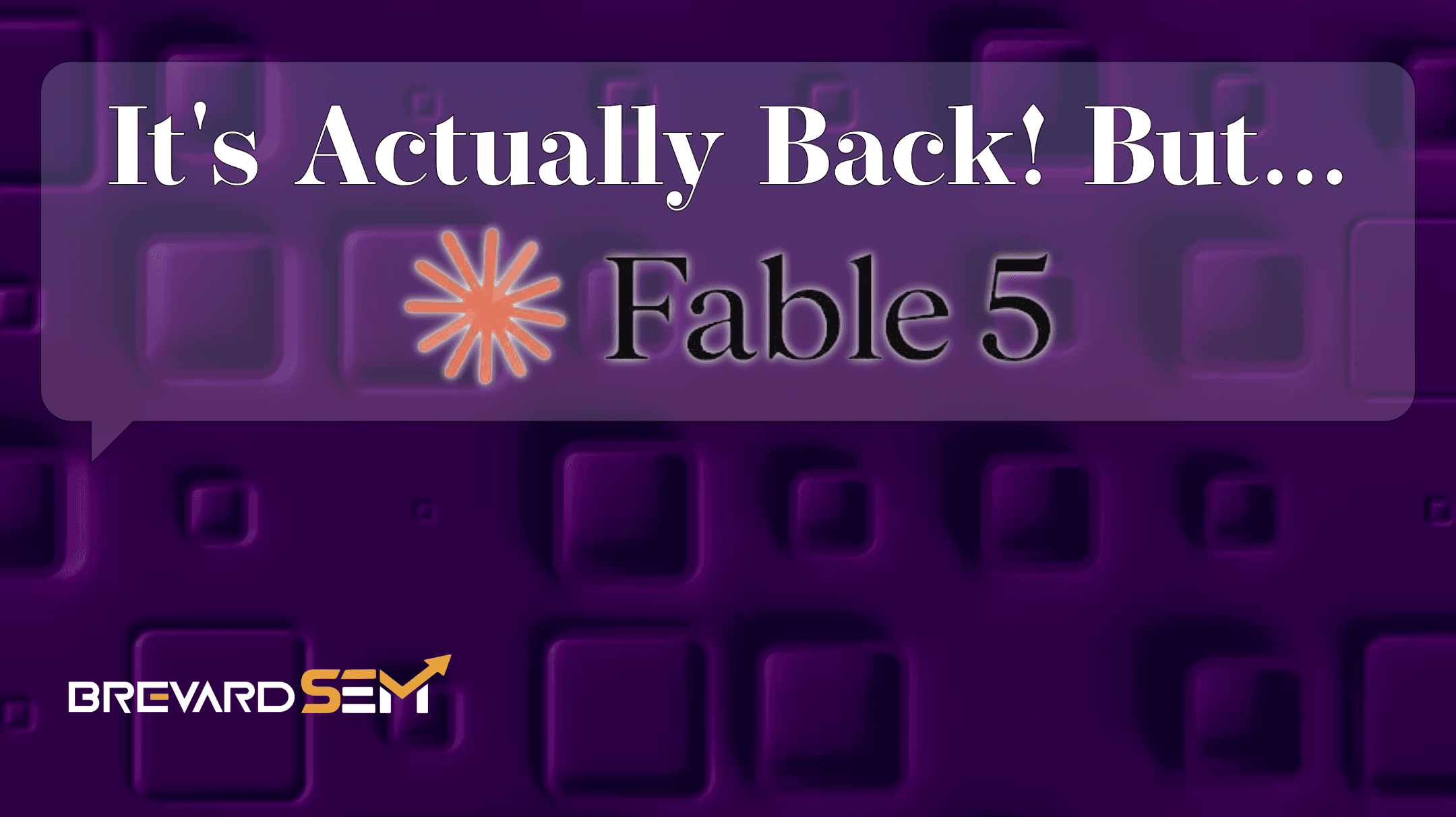 Claude Fable 5 is back! For real this time.